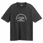 ACMH by Magic Castles Men's Naked Disinformation T-Shirt in Vintage Black