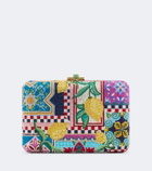 Judith Leiber Couture Slim Slide Ceramica embellished clutch