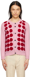 Ernest W. Baker Pink Floral Cardigan