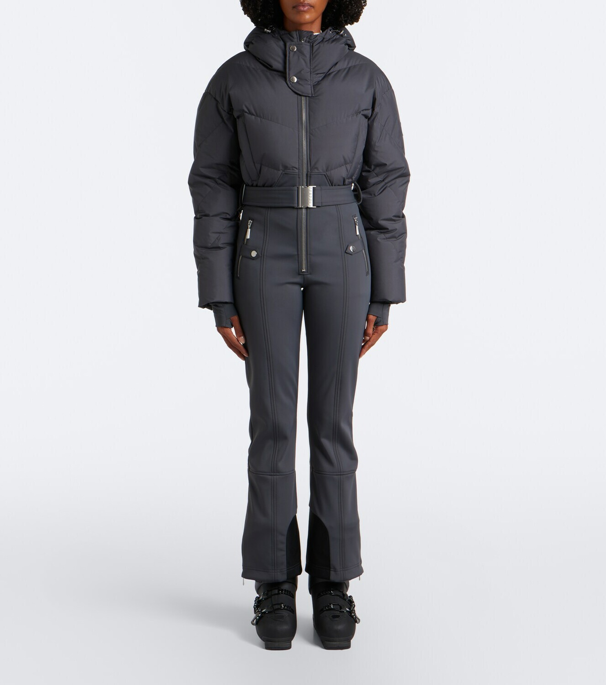 Cordova Ajax belted quilted ski suit