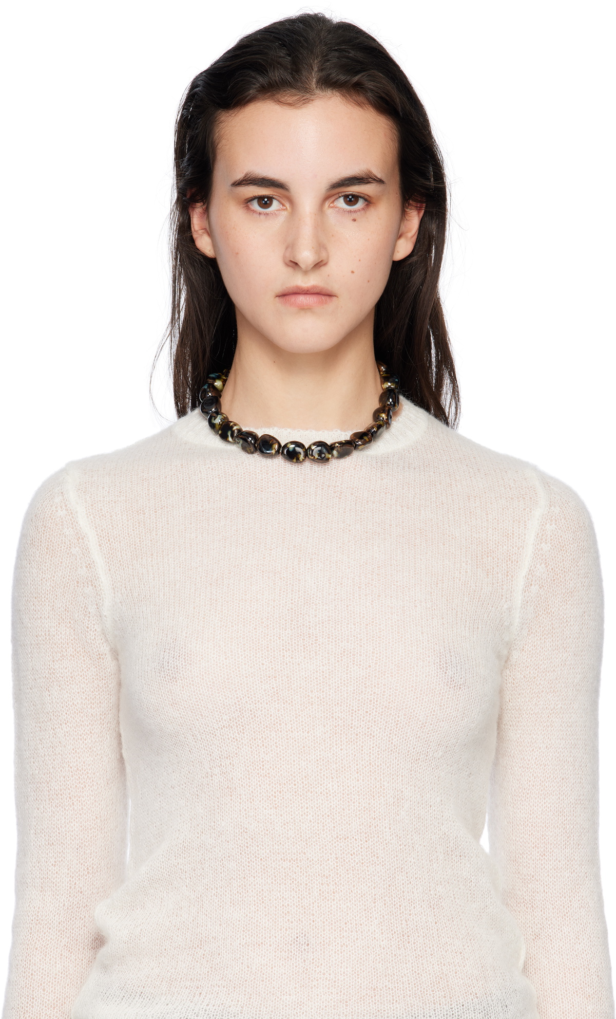 PALOMA WOOL｜ (Mabel (TCA802-514)) Paloma Wool Navy Mabel Necklace Paloma Wool