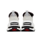 Dsquared2 SSENSE Exclusive Off-White The Rolling Giant Sneakers