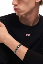 Diesel Stainless Steel Chain Bracelet - Bracelets - Unisex - Silver