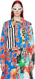 Charles Jeffrey LOVERBOY Multicolor Art Denim Jacket