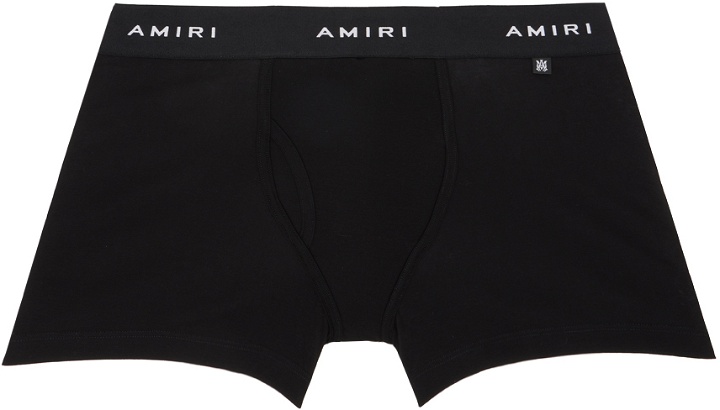 Photo: AMIRI Black Logo Briefs