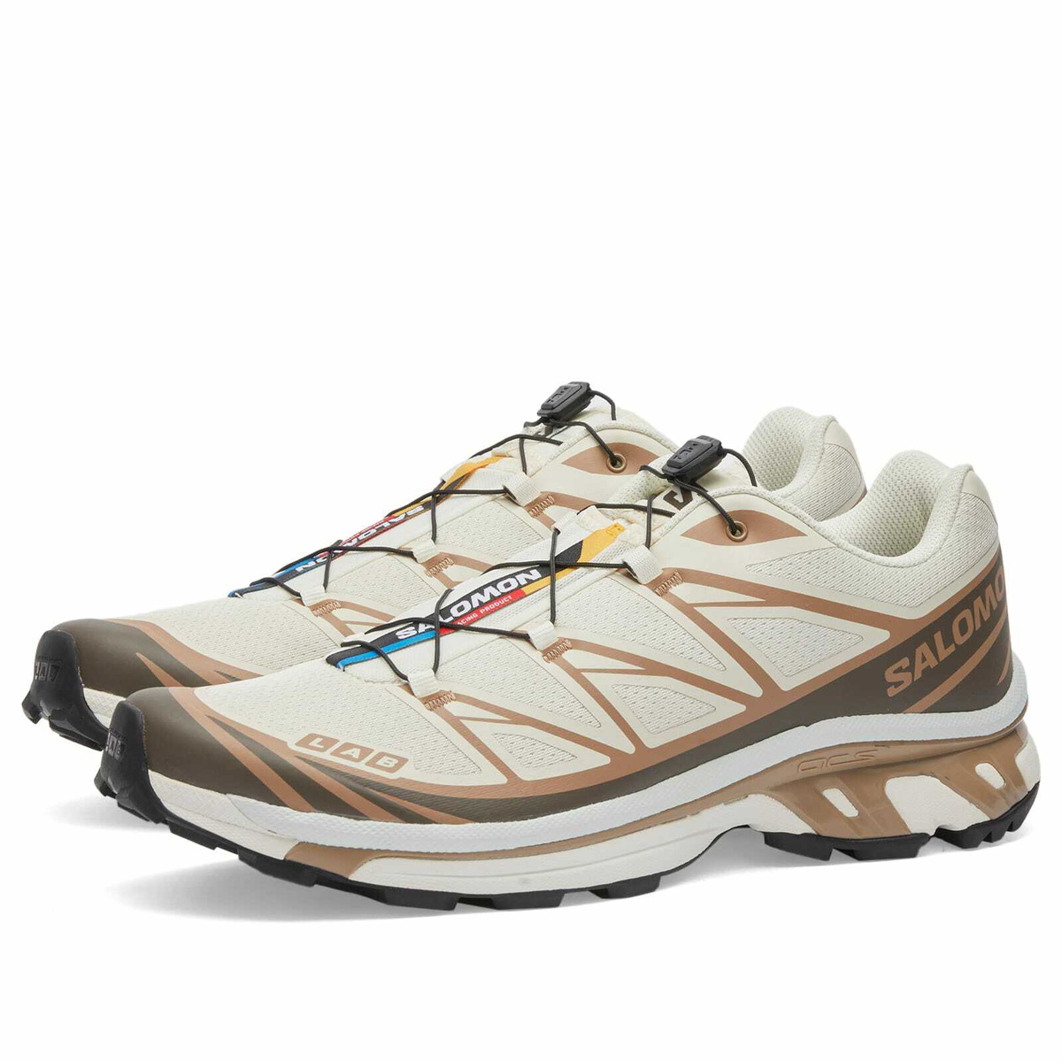 Salomon Xt-6 in Almond Milk/Portabella/Ice Flow Salomon