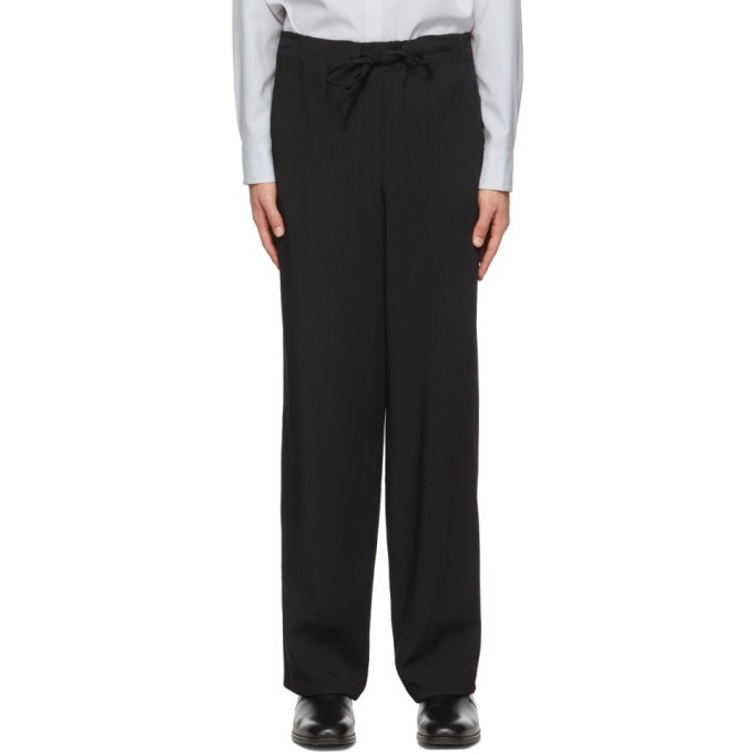 Photo: OVERCOAT Black Tricotine Trousers