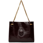 Versace Burgundy Medium Calf Leather Bag