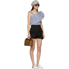 Carven Black Bloomer Shorts