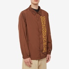 ICECREAM Men's College Coach Jacket in Brown