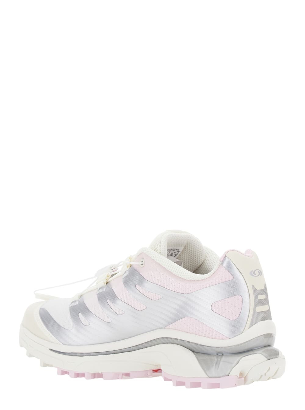 Salomon xt-4 Og Pink Low Top Sneakers With Mesh Panels In Fabric Unisex