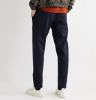 Loro Piana - Holburn Tapered Stretch Wish Virgin Wool Sweatpants - Blue