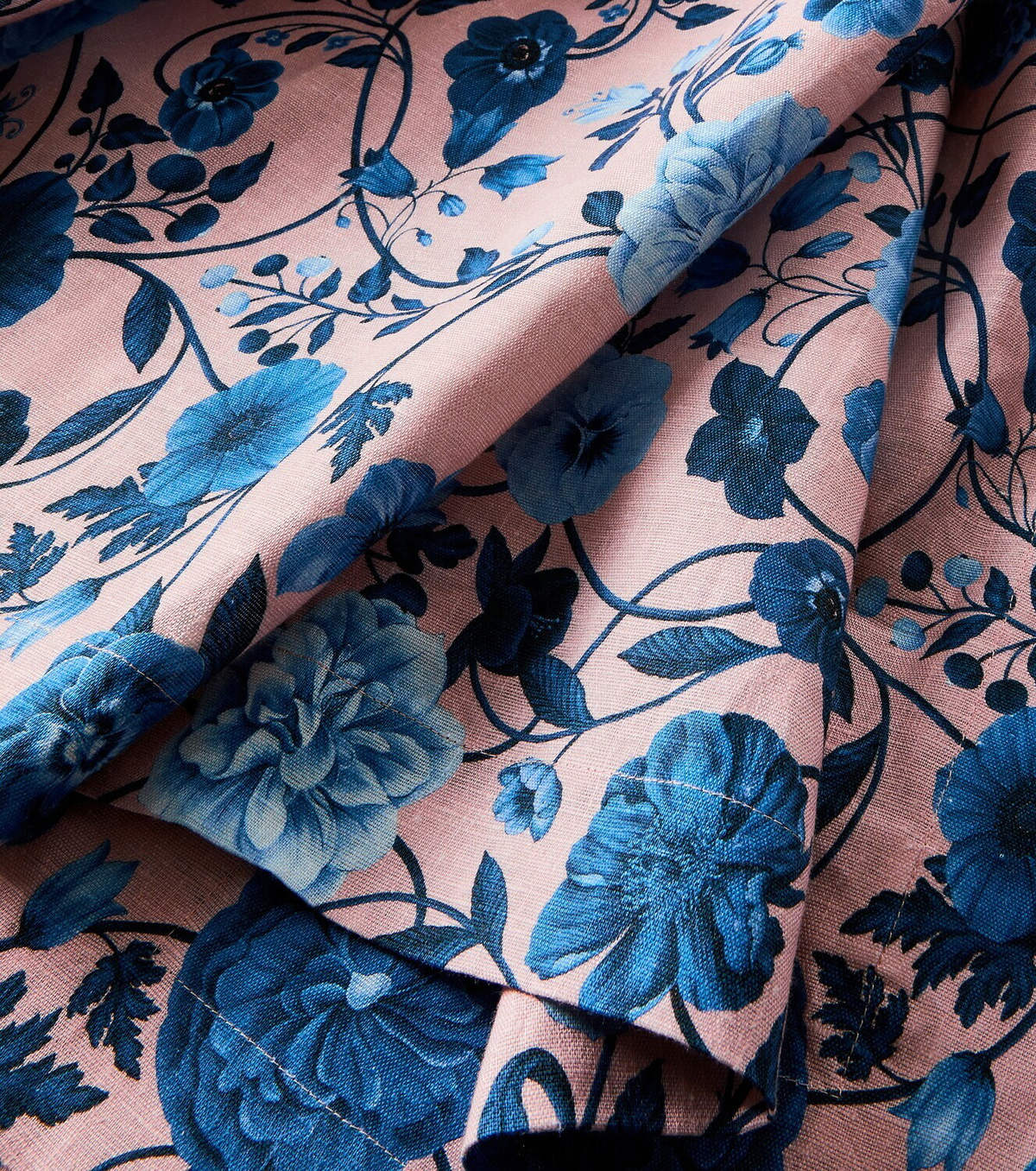La DoubleJ Botticelli Large floral linen tablecloth