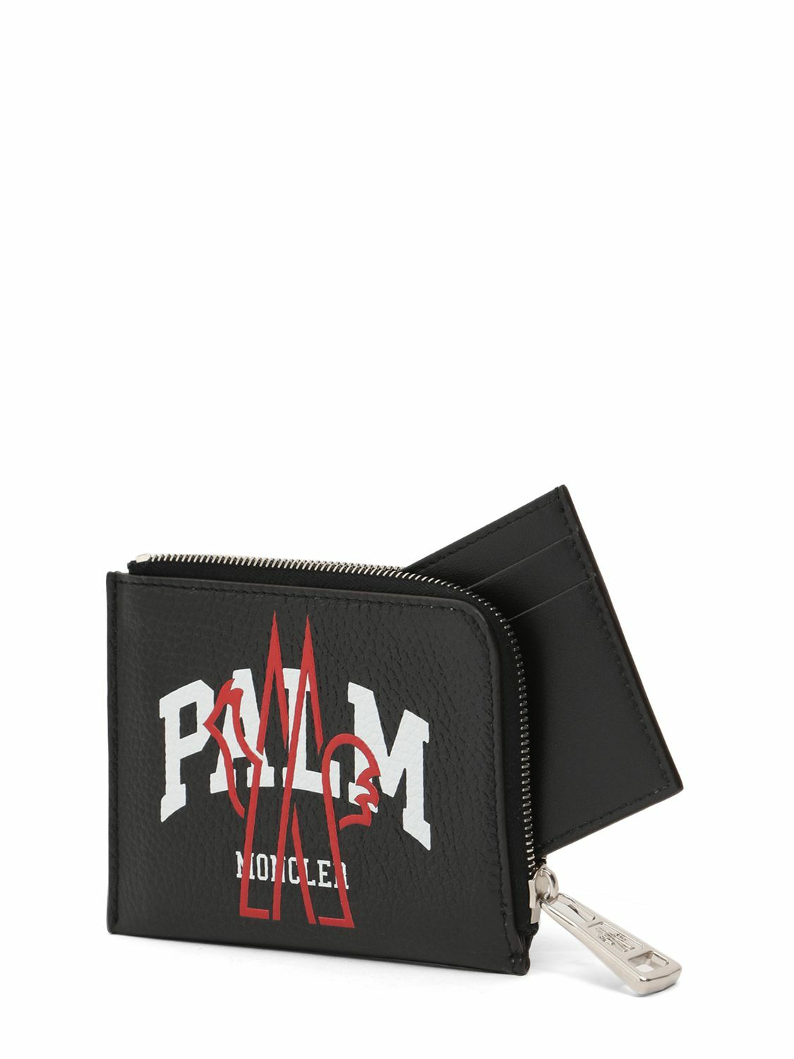 新品訳あり　MONCLER Palm Angels 名刺入れ カードケース 8 Moncler Palm Angels Card Holder Black | The Webster