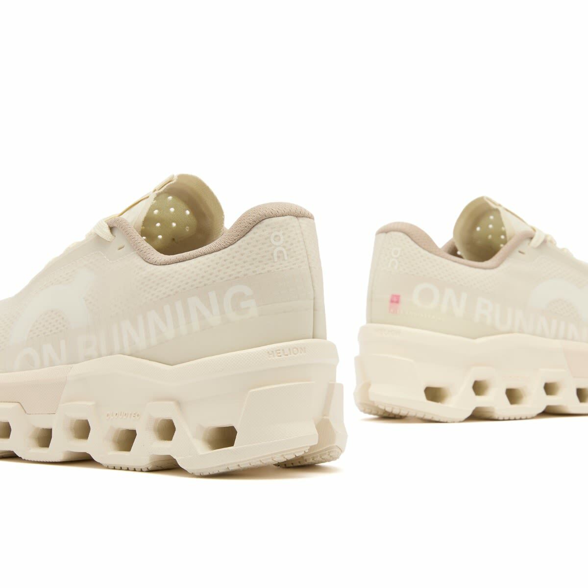 ON Running Cloudmster 2 INVINCIBLE in Ivory/White
