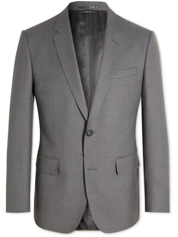 Photo: DUNHILL - Mayfair Slim-Fit Super 150s Wool Suit Jacket - Gray