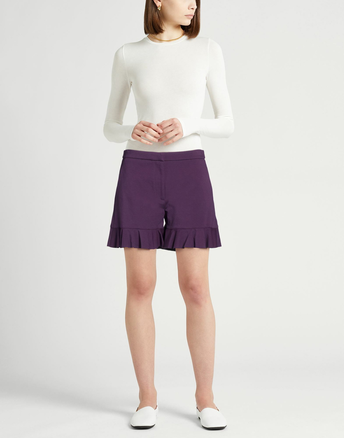 Jucca Womens Shorts & Bermuda Shorts in Purple