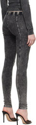 Diesel Black Athena-Dnm Leggings
