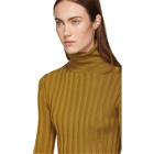 Acne Studios Tan Fitted Turtleneck