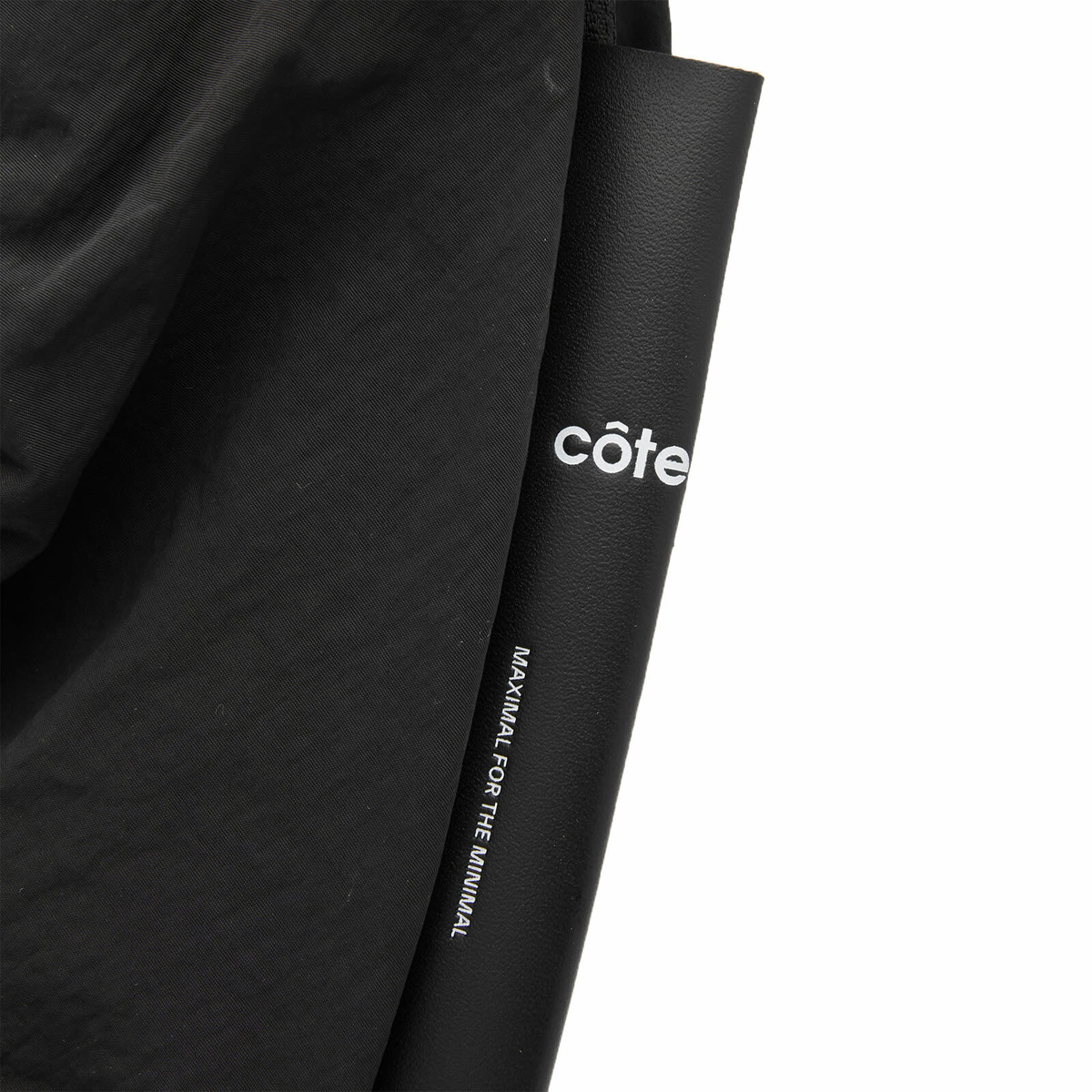 Cote&Ciel Po Smooth Cross Body Gilet Bag in Black 