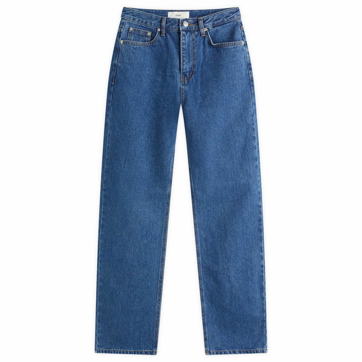 パンツ ^Dunst^ ESSENTIAL STRAIGHT JEANS LIGHT BLUE UDPA4C204B1 Dunst Essential Straight Full Length Jeans - Light Blue