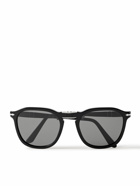 Persol - Round-Frame Foldable Acetate Sunglasses