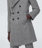 Tom Ford Virgin wool mouliné coat
