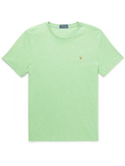 Polo Ralph Lauren - Logo-Embroidered Cotton-Piqué T-Shirt - Green