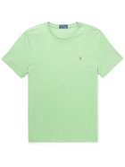 Polo Ralph Lauren - Logo-Embroidered Cotton-Piqué T-Shirt - Green