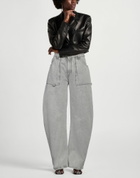 The Attico Womens Jeans in Grey