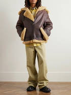 Burberry - Shearling Jacket - Brown