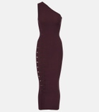 Wolford Slash one-shoulder midi dress