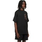Fear of God Black Cotton Rayon '43' T-shirt