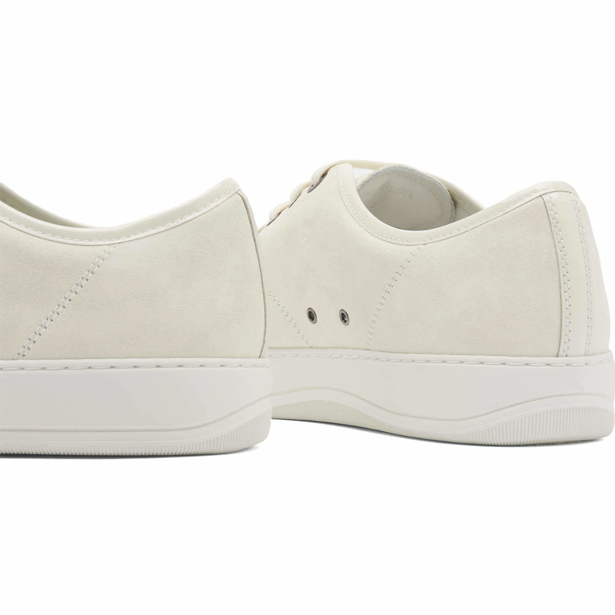 Lanvin Men's Toe Cap Sneaker in Ecru