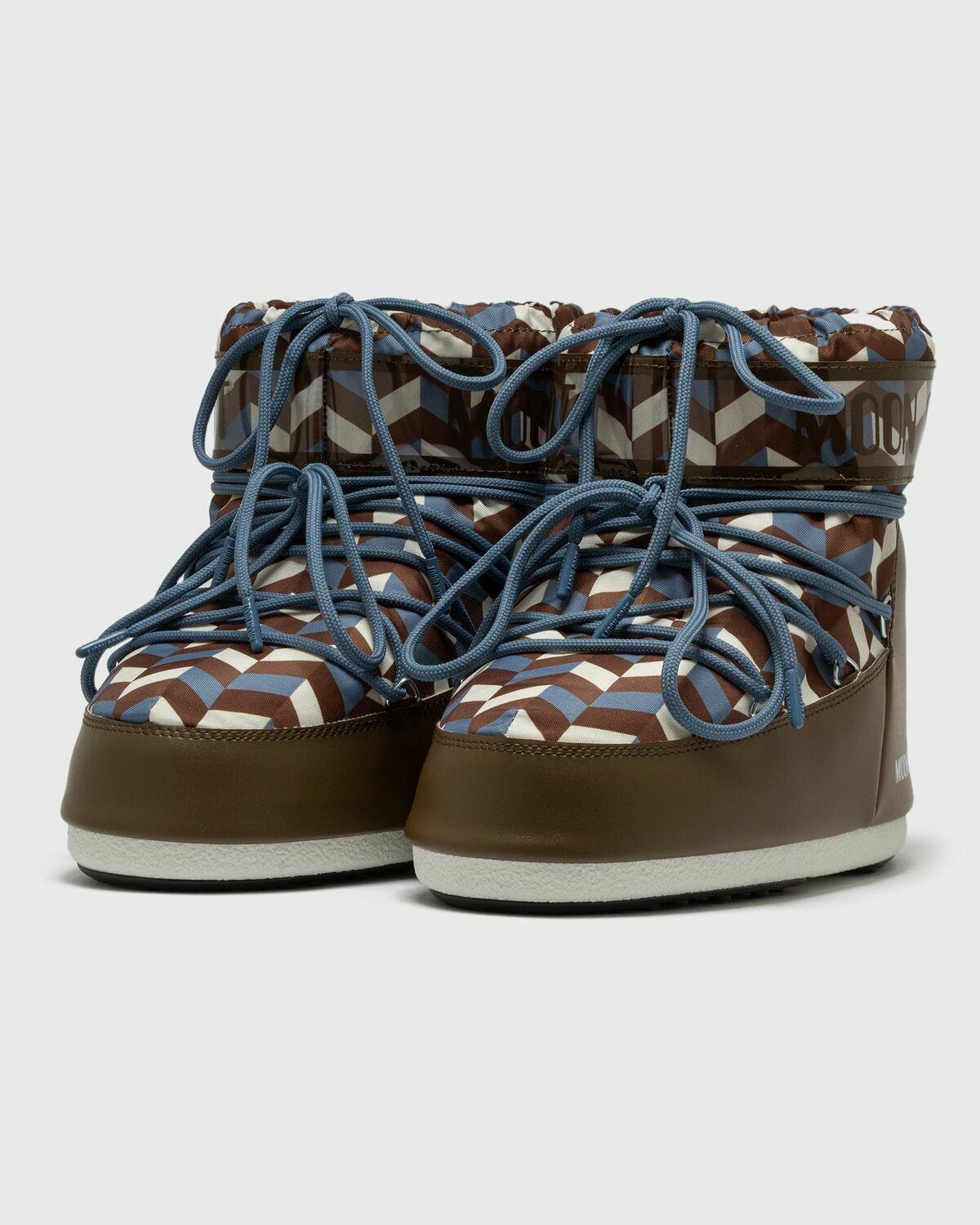 Moon Boot Mb Icon Low Optical Blue/Brown Boots
