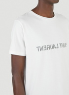 Logo T-Shirt in White 
