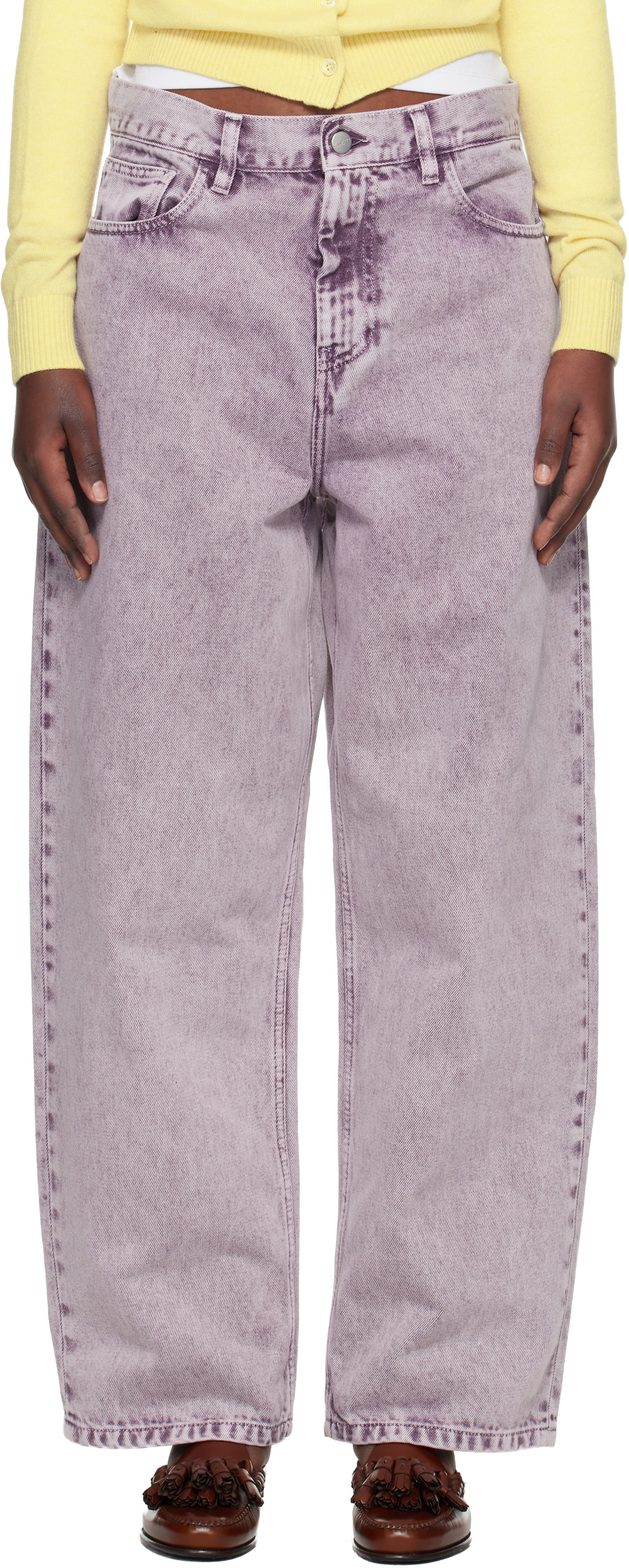 Carhartt Work In Progress Purple Brandon Jeans