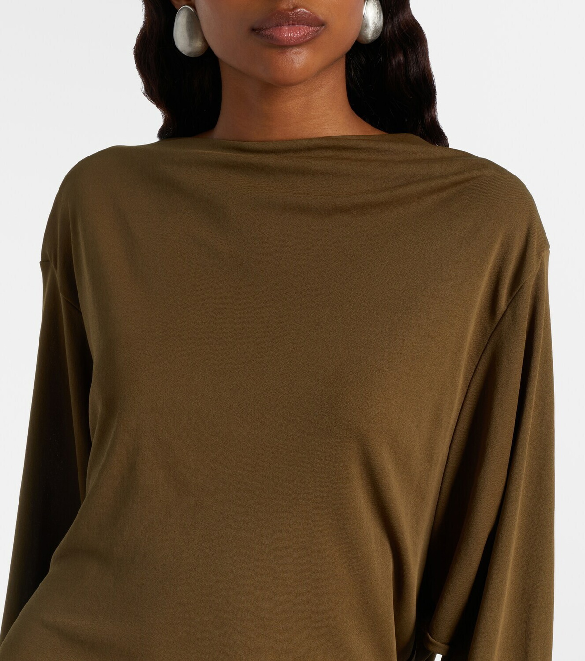 Jacquemus Mistral jersey minidress