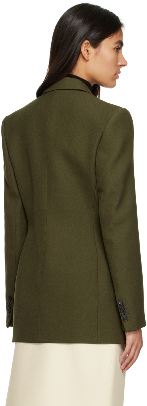 WARDROBE.NYC Khaki Contour Blazer WARDROBE.NYC