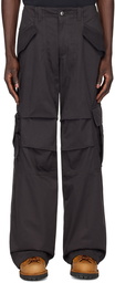 Rhude Black Ceremonia Cargo Pants