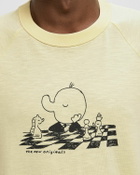 The New Originals FREDDY CHESS RAGLAN TEE yellow Mens Shortsleefe