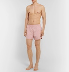 Hugo Boss - Short-Length Embroidered Shell Swim Shorts - Pink