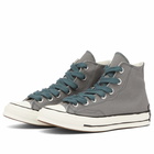 Converse Chuck Taylor All Star Sketch Hi Sneaker in Sharkskin/True Nature/Egret