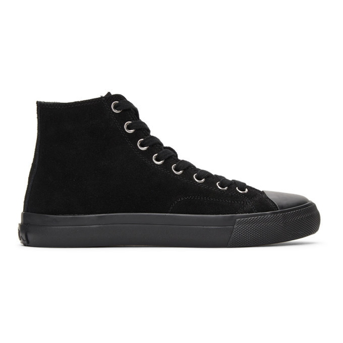 Photo: Paul Smith Black Suede Carver Sneakers