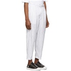 3.1 Phillip Lim White Relaxed Pleated Trousers