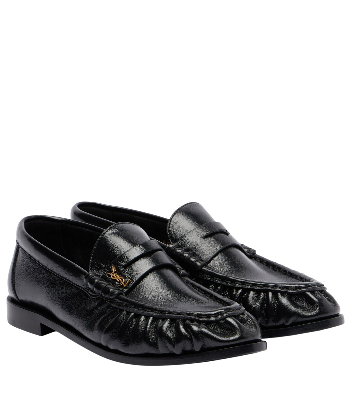 靴 SAINT LAURENT \"Le Loafer\" size 38 SAINT LAURENT Le Loafer leather loafers | NET-A-PORTER