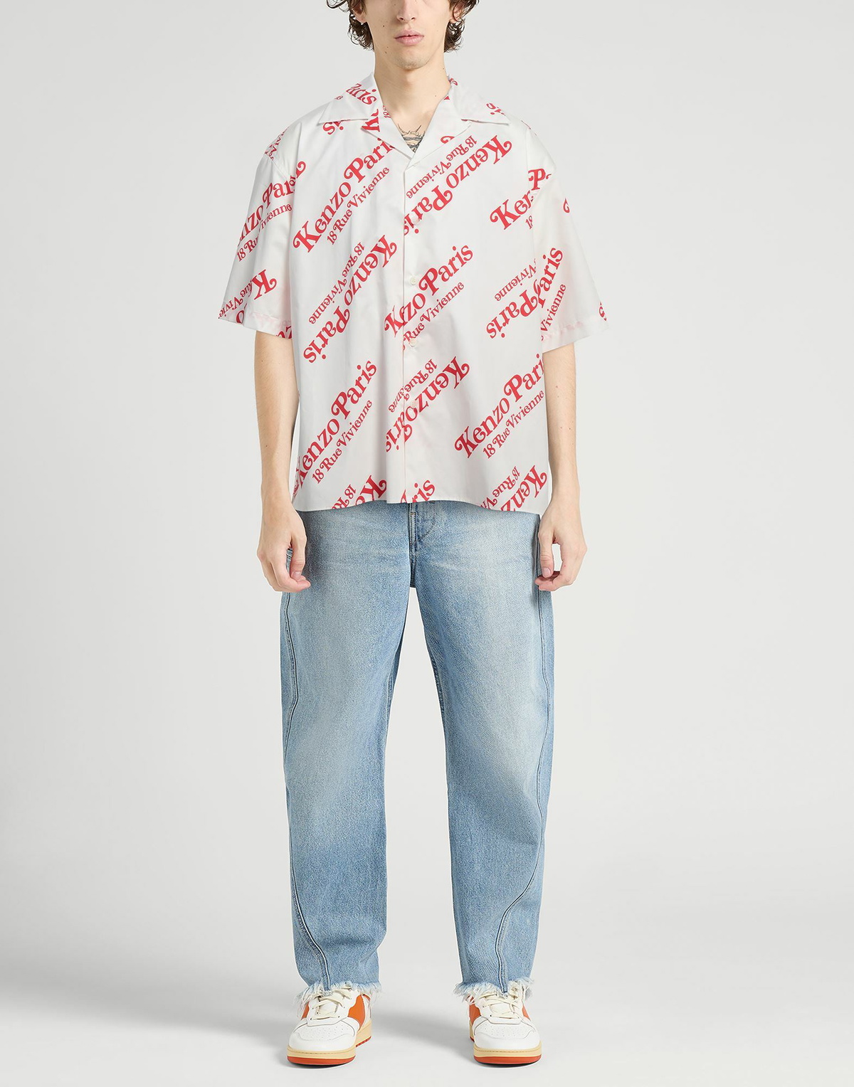 Kenzo Mens Shirt in White