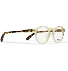 Moscot - Miltzen Round-Frame Acetate Optical Glasses - Yellow