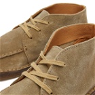 Drake's Men's Crosby Moc Toe Chukka Boot in Sand Suede