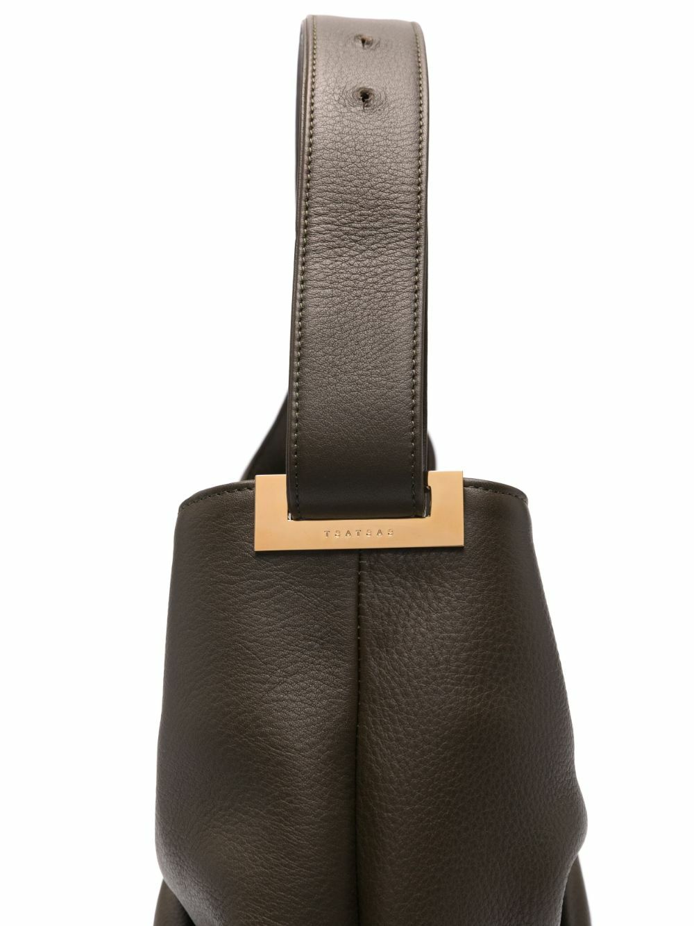 Tsatsas Green Sacar Leather Shoulder Bag